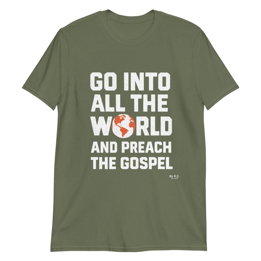 GO INTO ALL THE WORLD T-shirt By RC
