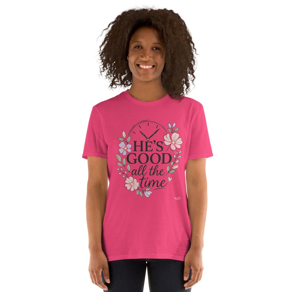 He`s Good Flower T-Shirt