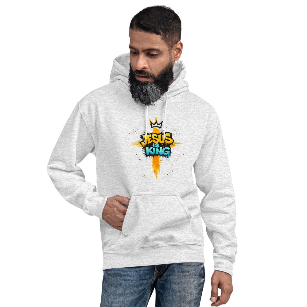Jesus Is King Splatter Hoodie