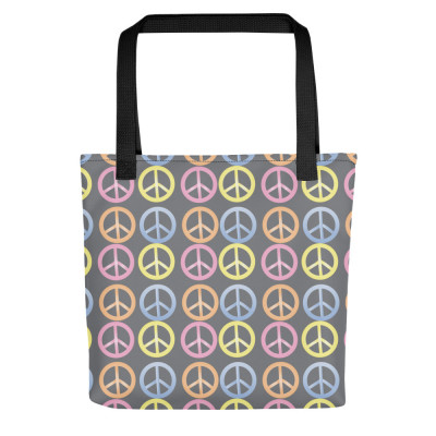 Peace Pastel Tote Bag