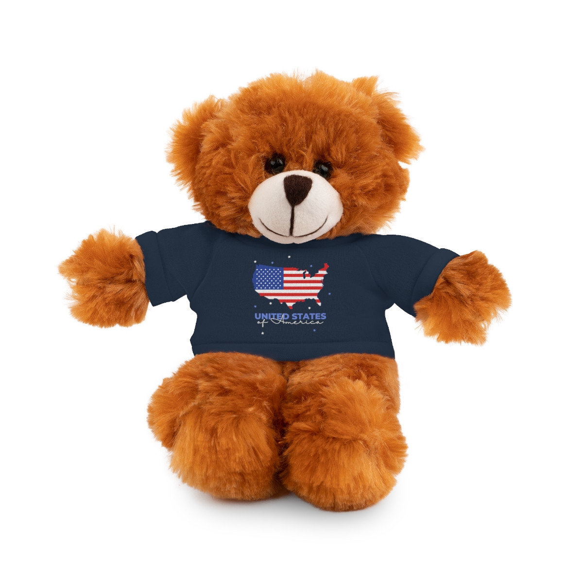 Stuffed Animals with USA Tee
