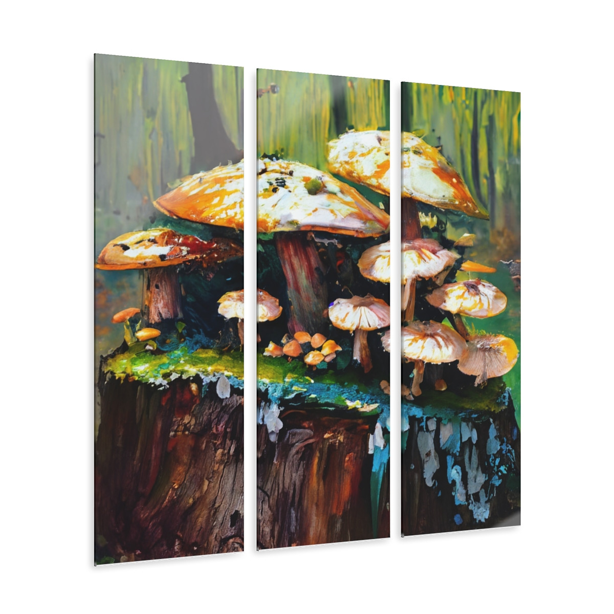 Funky Tree Fungus Acrylic Prints (Triptych) GOTTA FINISH DESCRIPTION****