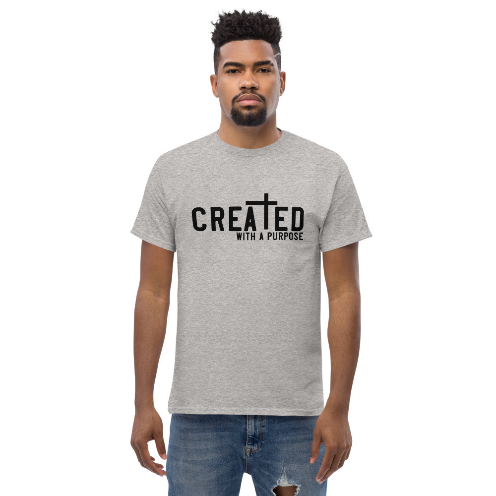 Created with a Purpose - Men`s classic tee