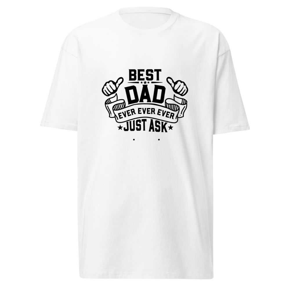 Best Dad - Men’s Premium Heavyweight Tee