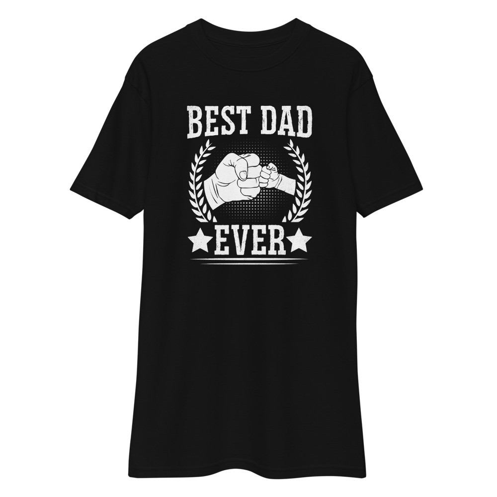 Best Dad Men’s Premium Heavyweight Tee