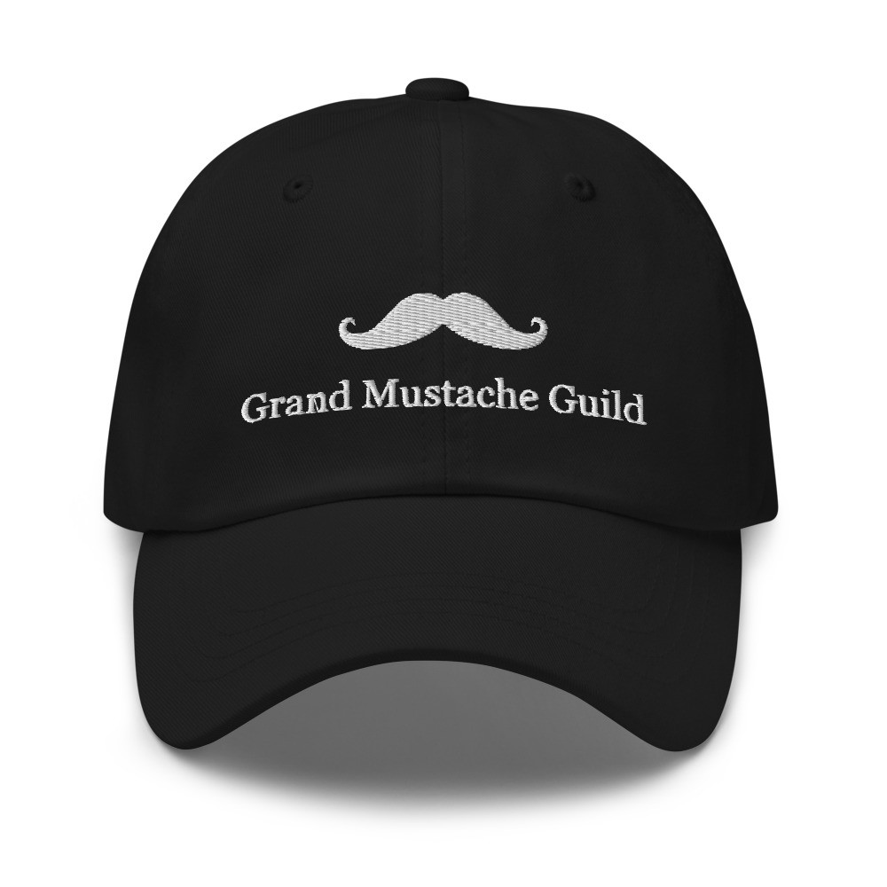 Grand Mustache Guilds White - Hat