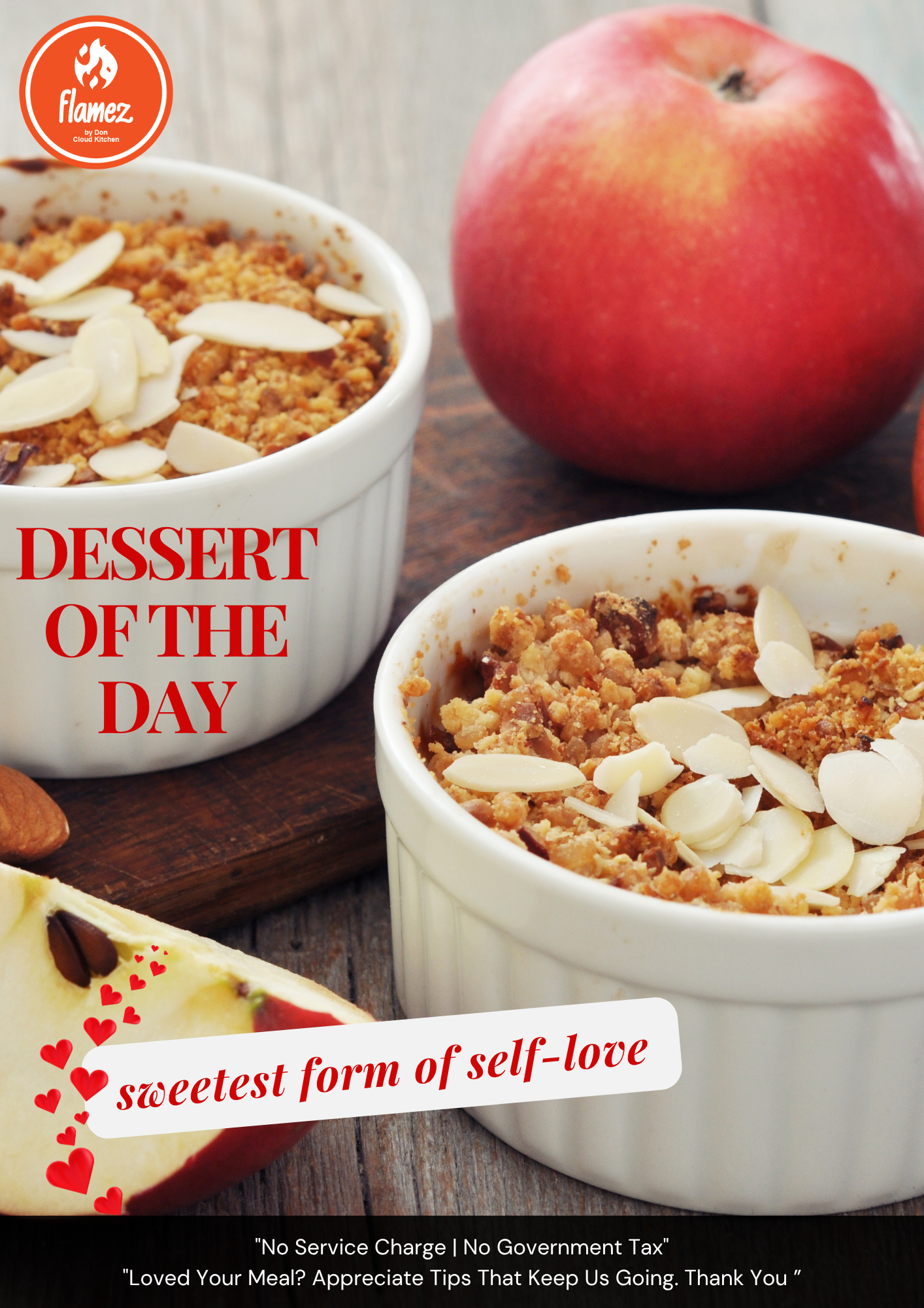 dessert of the day