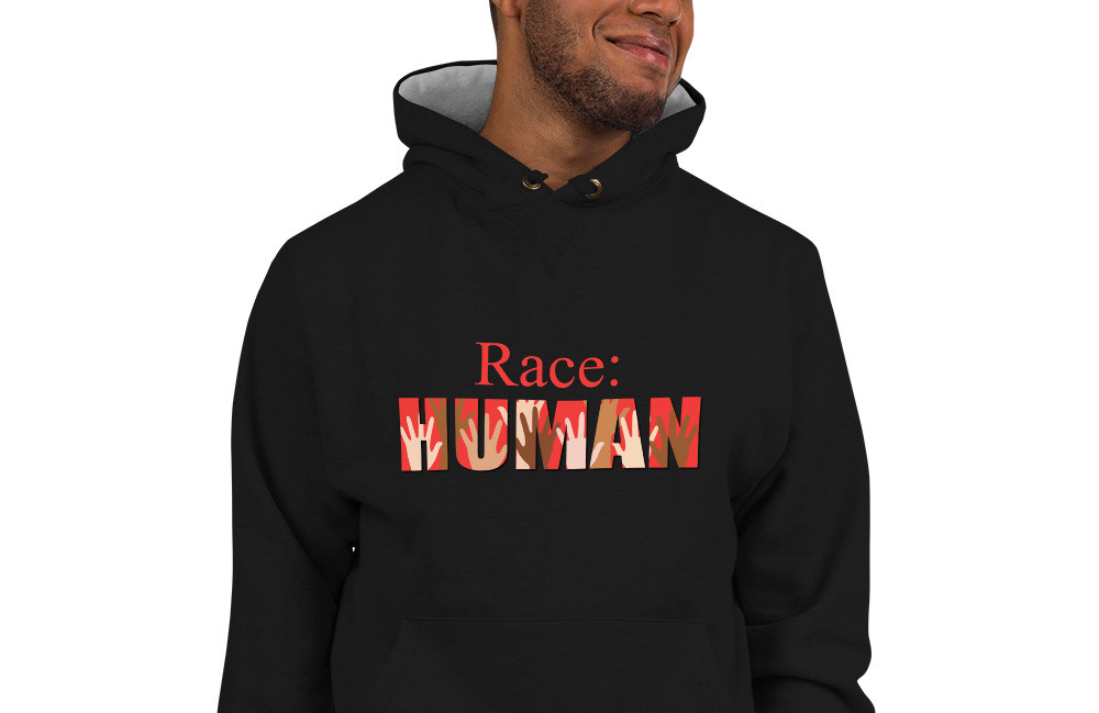 Mens Champion Human Race Hoodie
