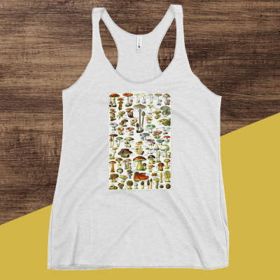 Mushroom Chart Racerback