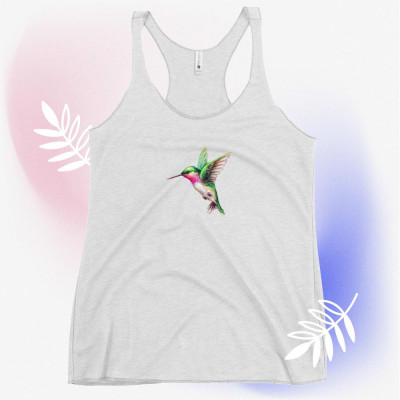 Humming Bird Racerback