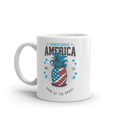 American Pineapple - The United States Of America Mug